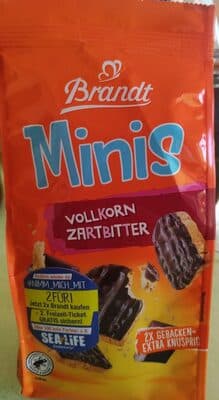 Minis vollkorn zartbitter