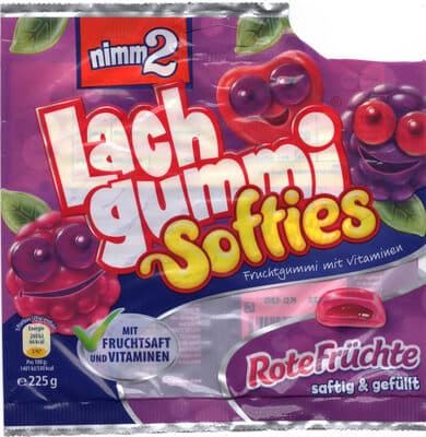 Lachgummi Softies Rote Früchte
