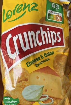 Crunchips Cheese & Onion 150g