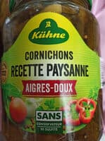 Cornichons aigres-doux Recette Paysanne