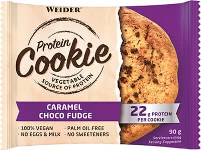 Protein cookie - caramel choco fudge