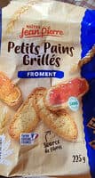 Petits pains grillés au froment