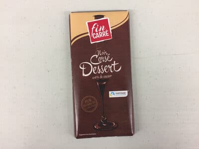 Chocolat noir corsé dessert