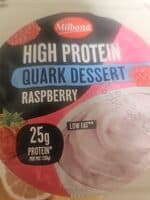 High Protein Quark Dessert Raspberry
