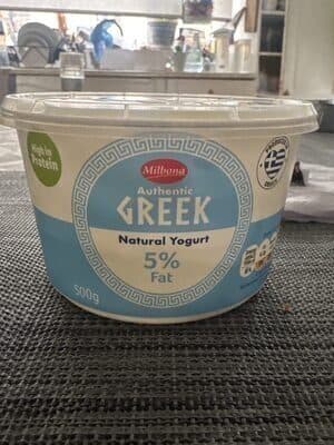Authentic Greek Natural Yogurt 5% Fat