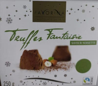 Truffes fantaisie Saveur noisette