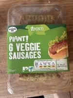 6 Veggie Sausages