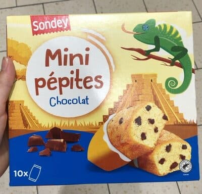 Mini gâteaux aux pépites de chocolat