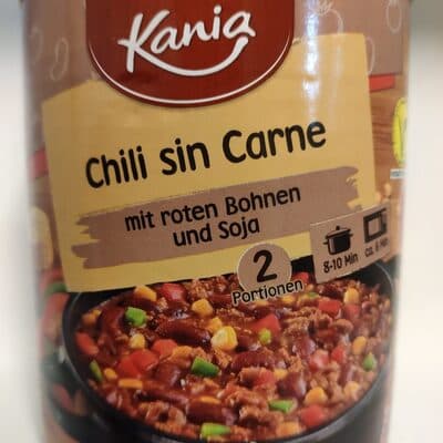 Chili sin carne vegan