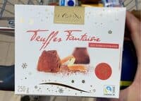 Truffes Fantaisie aux écorces d'oranges confites