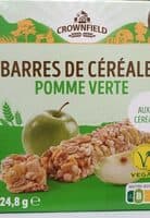 Barre de céréales pomme verte