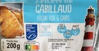 Cabillaud Façon Fish and Chips