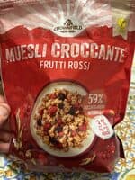 Muesli Croccante Frutti Rossi