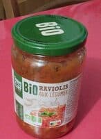 Ravioli aux légumes bio