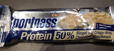 Protein 50% Crispy-White-Chocolate