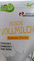 Frische Bio-Vollmilch, 3,8% Fett