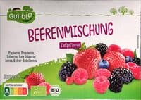 Bio-Beerenmischung, tiefgefroren