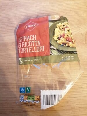 spinach & ricotta tortellini