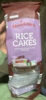 Rice Cakes with Milk Chocolate Coating