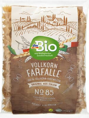 Pasta Vollkorn Farfalle