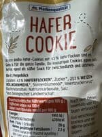 Hafer Cookie