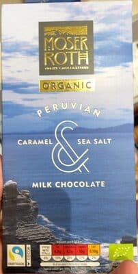 Caramel & Sea salt Milk Chocolate