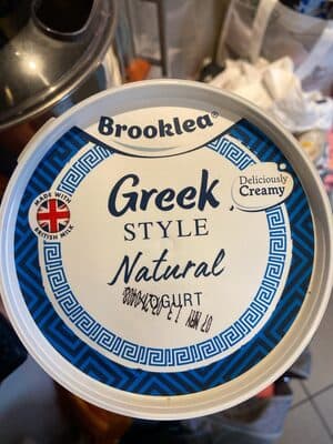 Greek Style Natural Yogurt