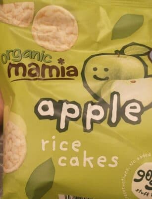 Apple rice cakes