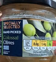 Colossal olives