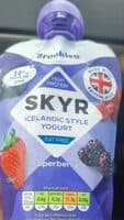 SKYR Icelandic Style Yogurt superberry