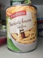 Haricots beurre très fins
