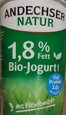 Fettarmer Bio-Jogurt mild 1,8% Fett
