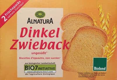 Dinkel Zwieback