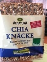 Alnatura Dinkel Knäcke Chia 4104420145566 Bio Knäckebrot mit Dinkel 57% und Chiasamen 5%