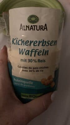 rossmann Alnatura Kichererbsenwaffeln 100g 0.99€ 1kg 9.90€