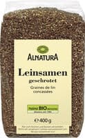 Leinsamen geschrotet