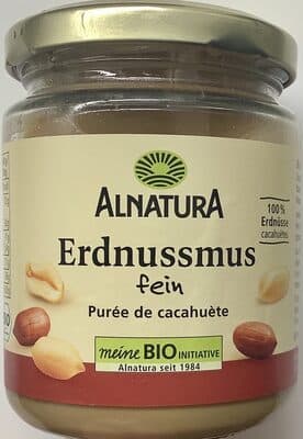 Erdnussmus fein