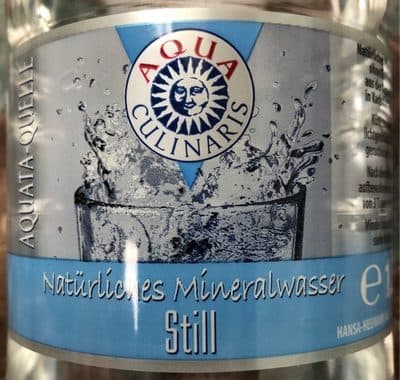 Naturell Mirbachquelle ohne Kohlensäure