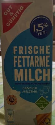 Frische Fettarme Milch