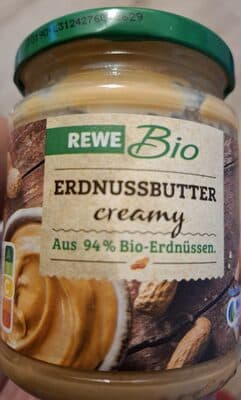 Rewe Bio Erdnussbutter Creamy