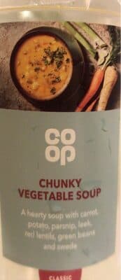 Chunky vegetable soup