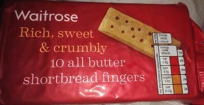WR Shortbread Fingers 200g