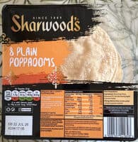 Sharwood's Poppadoms, Plain