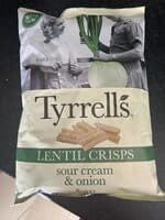 Sour Cream & Onion Lentil Crisps