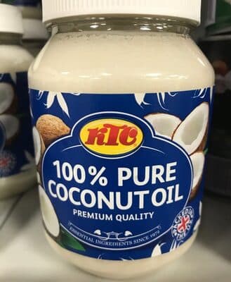 100% pure coconut oil