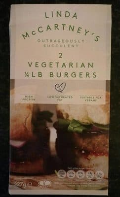 Vegetarian 1/4lb Burgers