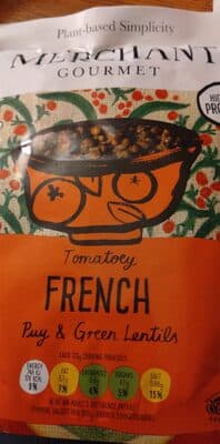 Tomatoey French Lentils