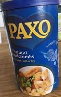 Paxo natural breadcrumbs