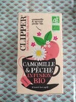 Camomille & Pêche infusion bio