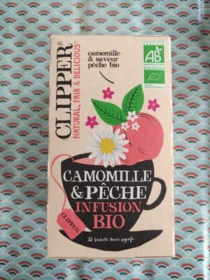 Camomille & Pêche infusion bio